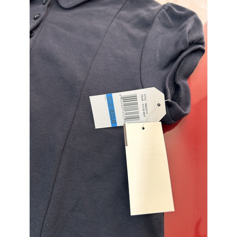 Nautica Girls Polo school Uniform Dress - Navy -  Size: X Large - NEW!